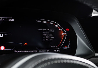 Подержанный автомобиль BMW X6 2020 года (11 фото)