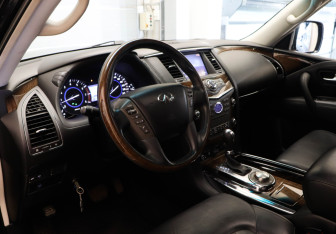 Подержанный автомобиль Infiniti QX80 2014 года (14 фото)