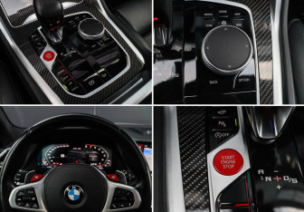 Подержанный автомобиль BMW X5 M 2021 года (23 фото)