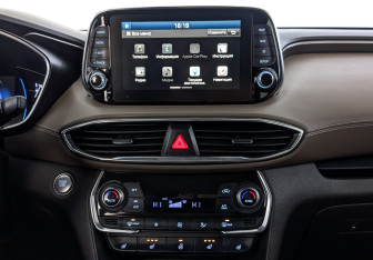 Подержанный автомобиль Hyundai Santa Fe 2020 года (17 фото)