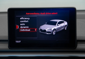 Подержанный автомобиль Audi A5 Liftback 2019 года (23 фото)