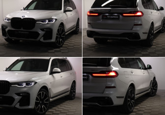 Подержанный автомобиль BMW X7 2021 года (27 фото)
