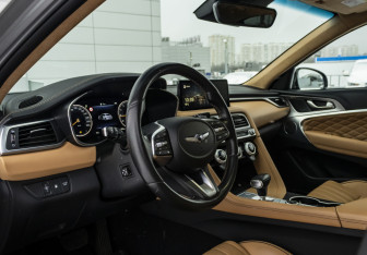 Подержанный автомобиль Genesis G70 2021 года (12 фото)