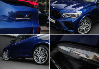 Подержанный автомобиль BMW X5 M 2021 года (27 фото)