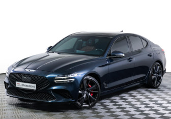Подержанный автомобиль Genesis G70 2022 года (23 фото)