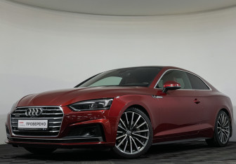 Подержанный автомобиль Audi A5 Coupe 2019 года (24 фото)