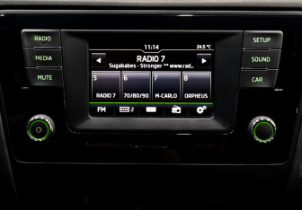 Подержанный автомобиль Skoda Rapid Liftback 2015 года (15 фото)