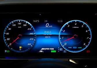 Подержанный автомобиль Mercedes-Benz AMG GT Liftback 2021 года (13 фото)