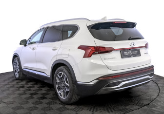 Подержанный автомобиль Hyundai Santa Fe 2021 года (7 фото)