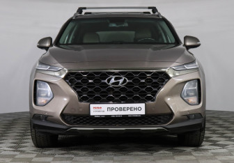 Подержанный автомобиль Hyundai Santa Fe 2020 года (2 фото)