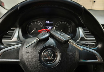 Подержанный автомобиль Skoda Rapid Liftback 2014 года (16 фото)