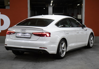 Подержанный автомобиль Audi A5 Liftback 2017 года (5 фото)