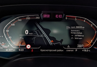 Подержанный автомобиль BMW X6 2020 года (16 фото)