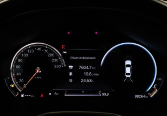 Подержанный автомобиль Genesis G80 2021 года (11 фото)