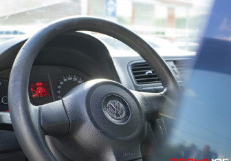 Подержанный автомобиль Volkswagen Polo Sedan 2014 года (14 фото)