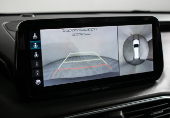 Подержанный автомобиль Hyundai Santa Fe 2021 года (13 фото)