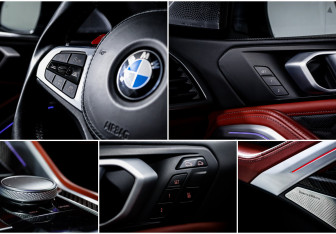 Подержанный автомобиль BMW X6 M 2020 года (29 фото)