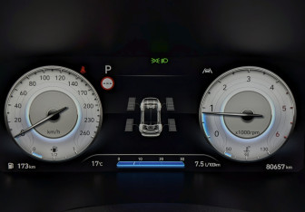 Подержанный автомобиль Hyundai Santa Fe 2022 года (16 фото)
