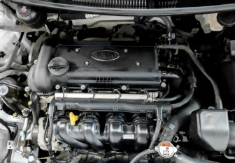 Подержанный автомобиль Kia Rio Sedan 2014 года (9 фото)