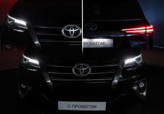 Подержанный автомобиль Toyota Fortuner 2017 года (8 фото)