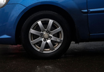 Подержанный автомобиль Kia Rio Sedan 2010 года (17 фото)