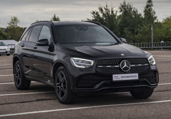 Подержанный автомобиль Mercedes-Benz GLC Coupe 2021 года (3 фото)