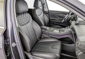Подержанный автомобиль Hyundai Santa Fe 2021 года (24 фото)