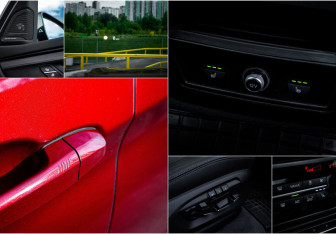 Подержанный автомобиль BMW X6 2017 года (18 фото)