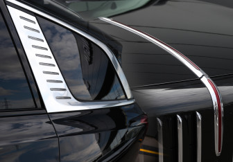 Подержанный автомобиль Hongqi E-HS9 2020 года (28 фото)