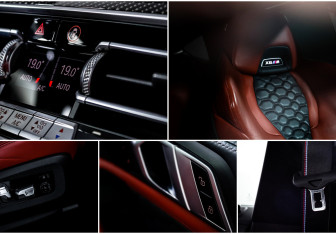 Подержанный автомобиль BMW X6 M 2020 года (24 фото)