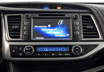 Подержанный автомобиль Toyota Highlander 2014 года (17 фото)