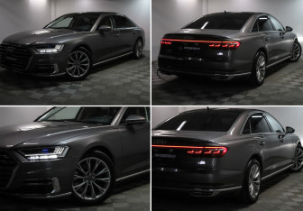 Подержанный автомобиль Audi A8 2019 года (40 фото)