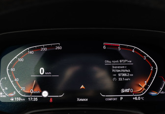 Подержанный автомобиль BMW X6 2021 года (10 фото)