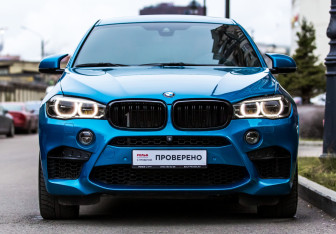 Подержанный автомобиль BMW X6 M 2016 года (2 фото)