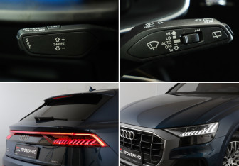 Подержанный автомобиль Audi Q8 2021 года (23 фото)