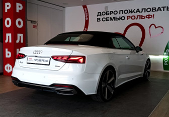 Подержанный автомобиль Audi A5 Convertible 2020 года (4 фото)