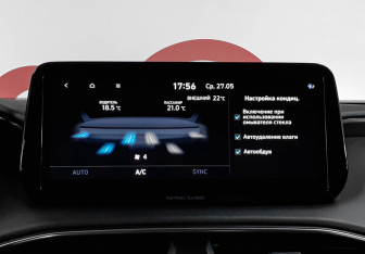 Подержанный автомобиль Hyundai Santa Fe 2022 года (14 фото)