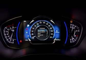 Подержанный автомобиль Hyundai Santa Fe 2019 года (13 фото)