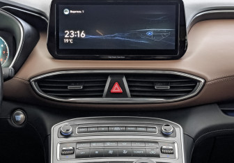 Подержанный автомобиль Hyundai Santa Fe 2021 года (17 фото)