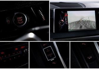 Подержанный автомобиль BMW X6 2016 года (22 фото)