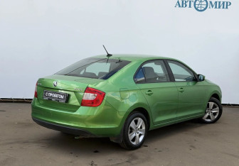 Подержанный автомобиль Skoda Rapid Liftback 2017 года (5 фото)