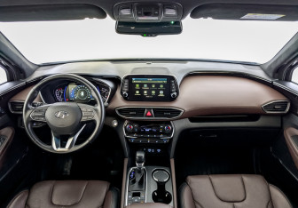 Подержанный автомобиль Hyundai Santa Fe 2020 года (14 фото)