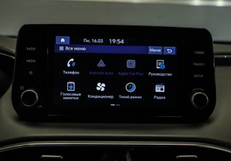 Подержанный автомобиль Hyundai Santa Fe 2021 года (13 фото)