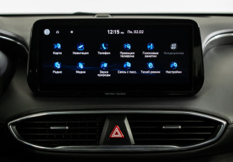 Подержанный автомобиль Hyundai Santa Fe 2021 года (12 фото)