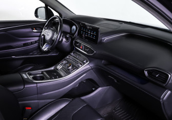 Подержанный автомобиль Hyundai Santa Fe 2021 года (11 фото)