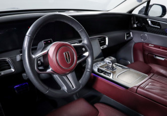 Подержанный автомобиль Hongqi E-HS9 2021 года (14 фото)