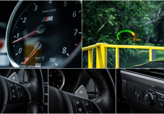 Подержанный автомобиль BMW X6 M 2013 года (16 фото)
