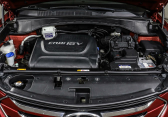 Подержанный автомобиль Hyundai Santa Fe 2013 года (6 фото)