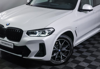 Подержанный автомобиль BMW X3 2021 года (24 фото)