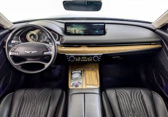 Подержанный автомобиль Genesis G80 2021 года (14 фото)